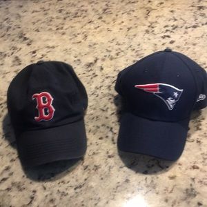 Red Sox and Patriots hat